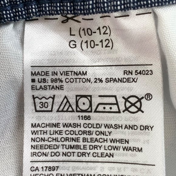 Old Navy Built In Flex Tapered Leg Joggers Size L 10/12 NWT - Picture 7 of 7